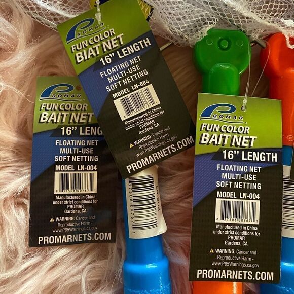 *NWT* Promar Fun Color 16” Bait Net - Picture 2 of 2